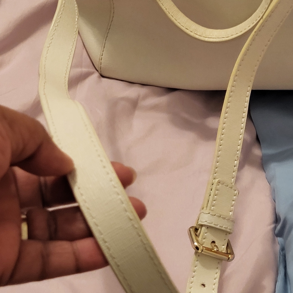 Furla Creme Crossbody Bag - Picture 11 of 16